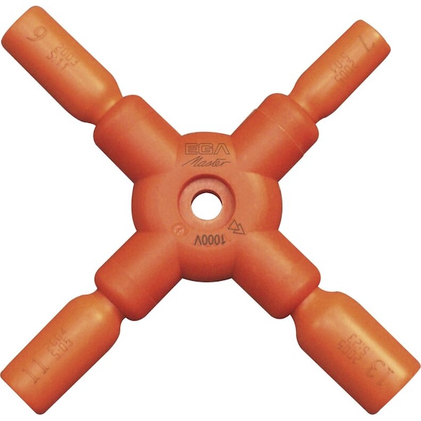 Ega Master CROOS RIM WRENCH 7 - 9 - 11 - 13 1000 V 73166 - main